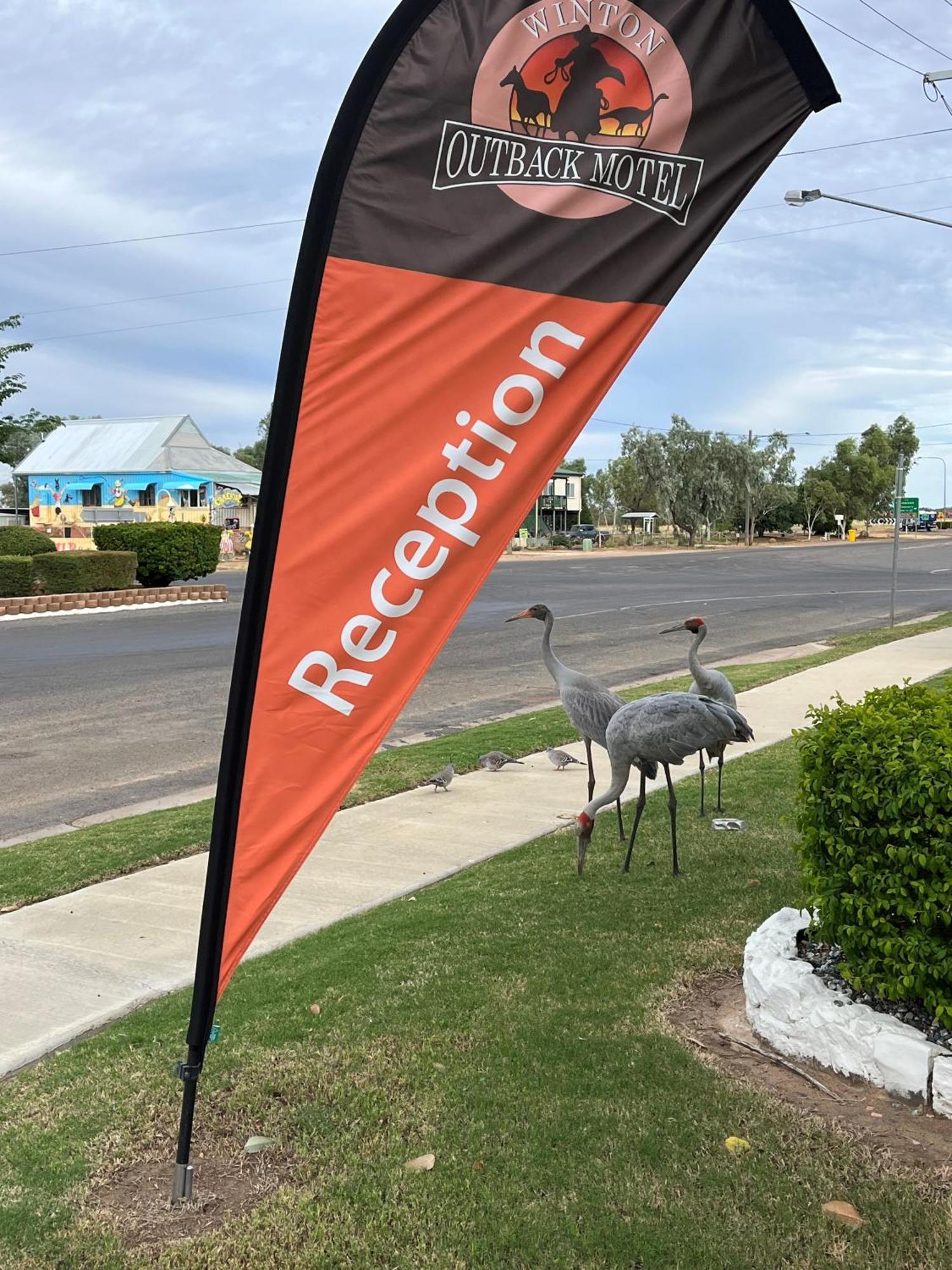 Winton Outback Motel Esterno foto
